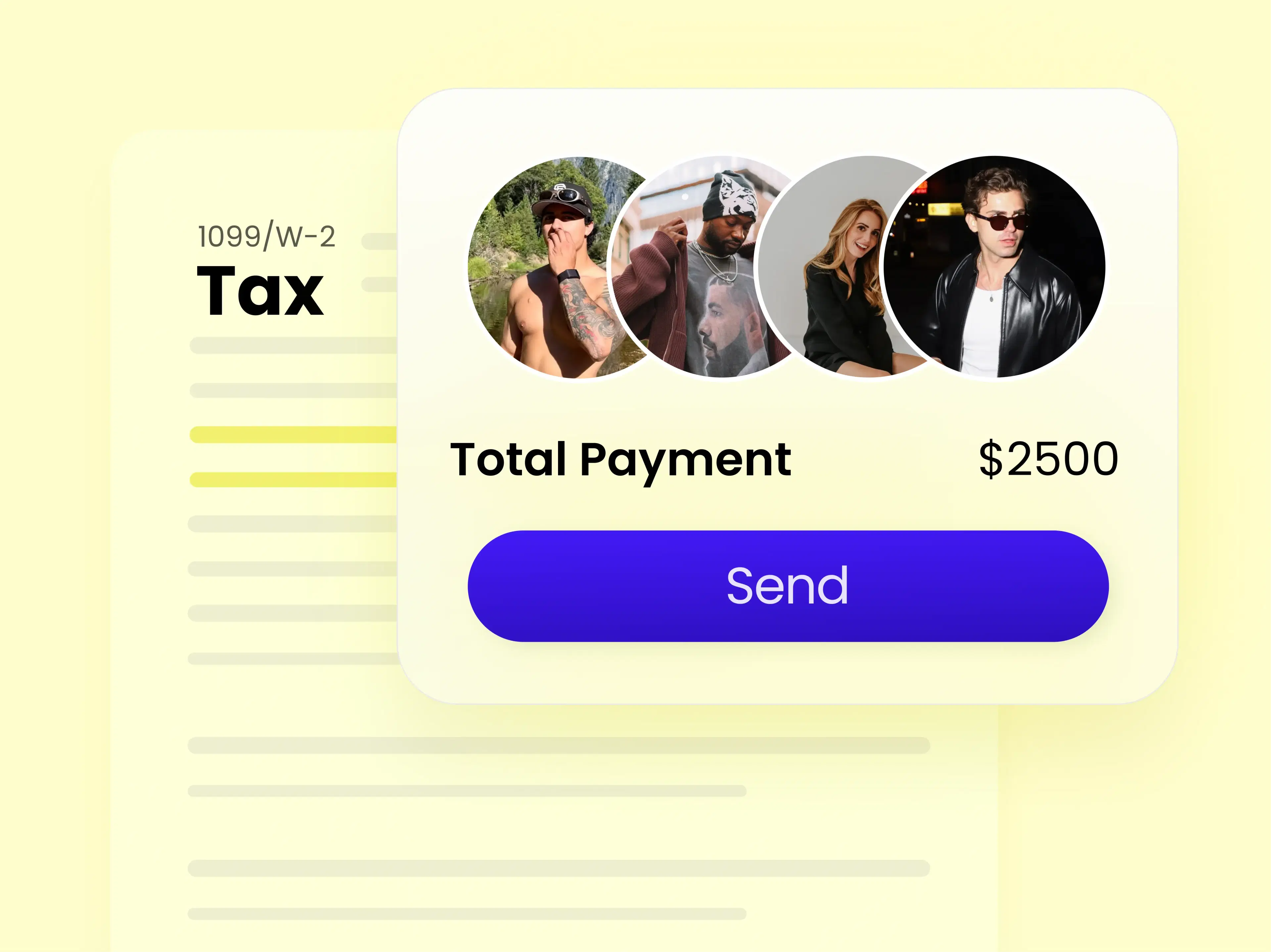 Pay Creators Without Tax Hassle illustration